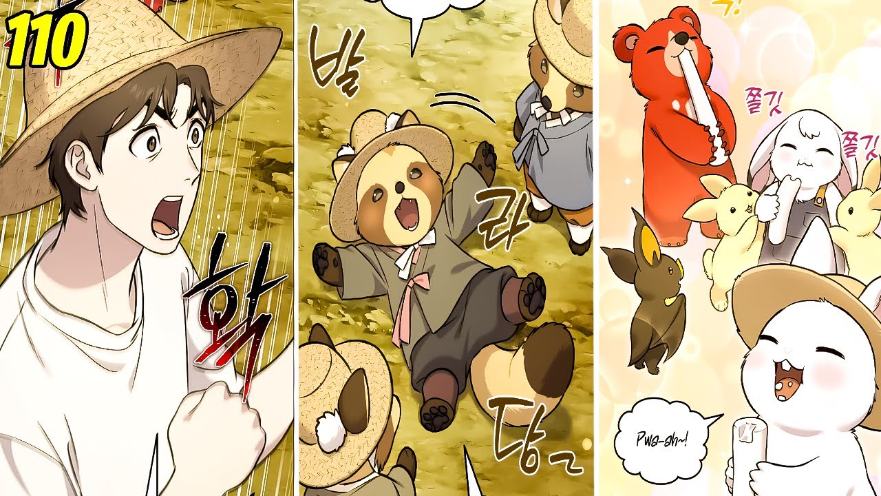 (110) He mistakenly went into a Dangerous Dungeon where he had to do Farming for Survival | Manhwa