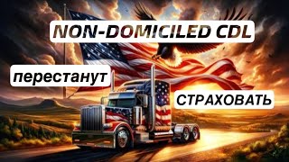 NON-DOMICILED CDL перестанут страховать?