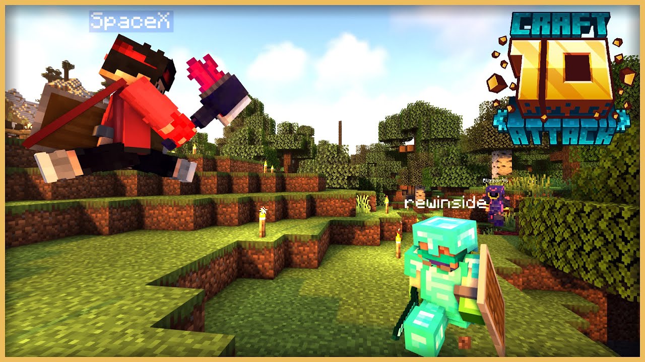 @SpaceMitX Auftrag: Bekämpfe Rewi! - CraftAttack 10 - YouTube