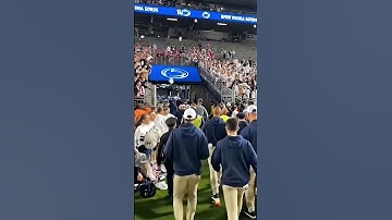 Penn State fans throw GARBAGE on James Franklin after loss! #pennstatefootball