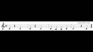 Sight Singing exercise #27