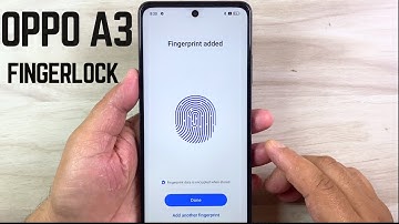 How to Set Up Fingerprint Lock on Oppo A3 | Easy Tutorial