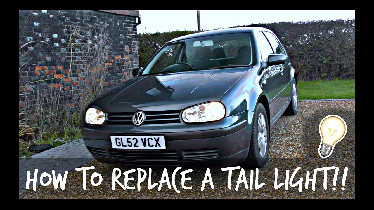 How To Replace The Headlight Bulbs Golf Mk4