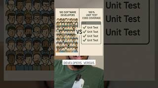 100 software developers versus 100% unit test code coverage - who wins??
