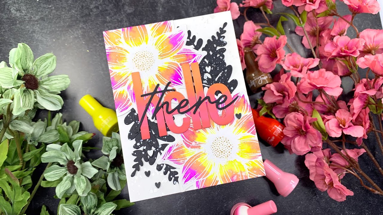Easy Shimmery Watercolor using Lindy's Magicals | Picket Fence Studios ...