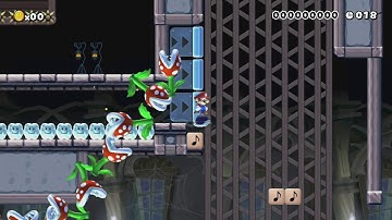 Shell coaster (dont touch) by Dυηe - Super Mario Maker - No Commentary 1bs