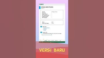 Versi baru Aplikasi Daftar Hadir Pegawai.. Cek deskripsi