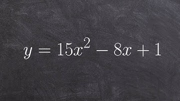 Solve by factoring when a is greater than one