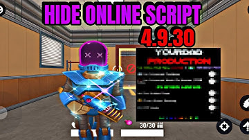 Hide online 4.9.30👨🏻‍💻 new script hack🎮 add new FETURS direct link🔗