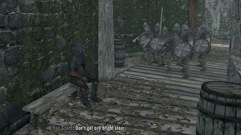 TES V: Skyrim | Glitch | Disabling dialogue anywhere