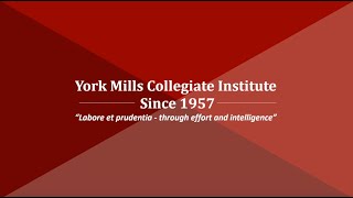 York Mills CI Virtual Graduation 2021