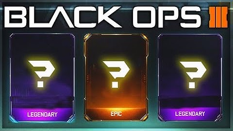 Black Ops 3 | OPENING 16 SUPPLY DROPS | LEGENDARY AND RARE |
