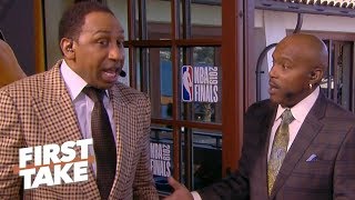 Stephen A., Tim Hardaway Sr. debate top 5 all-time crossover dribbles | First Take