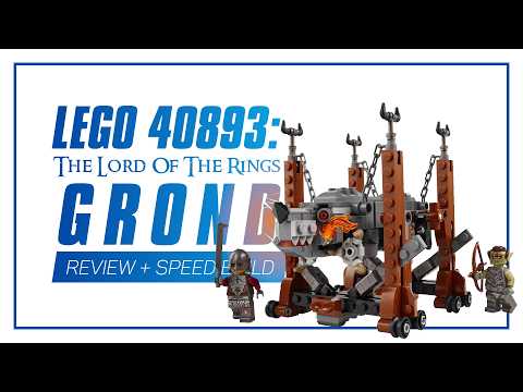 LEGO 40893: The Lord of the Rings: Grond - IN-DEPTH REVIEW