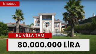80.000.000 TL değerinde Arap iç mimarisiyle  dizayn edilmiş villa