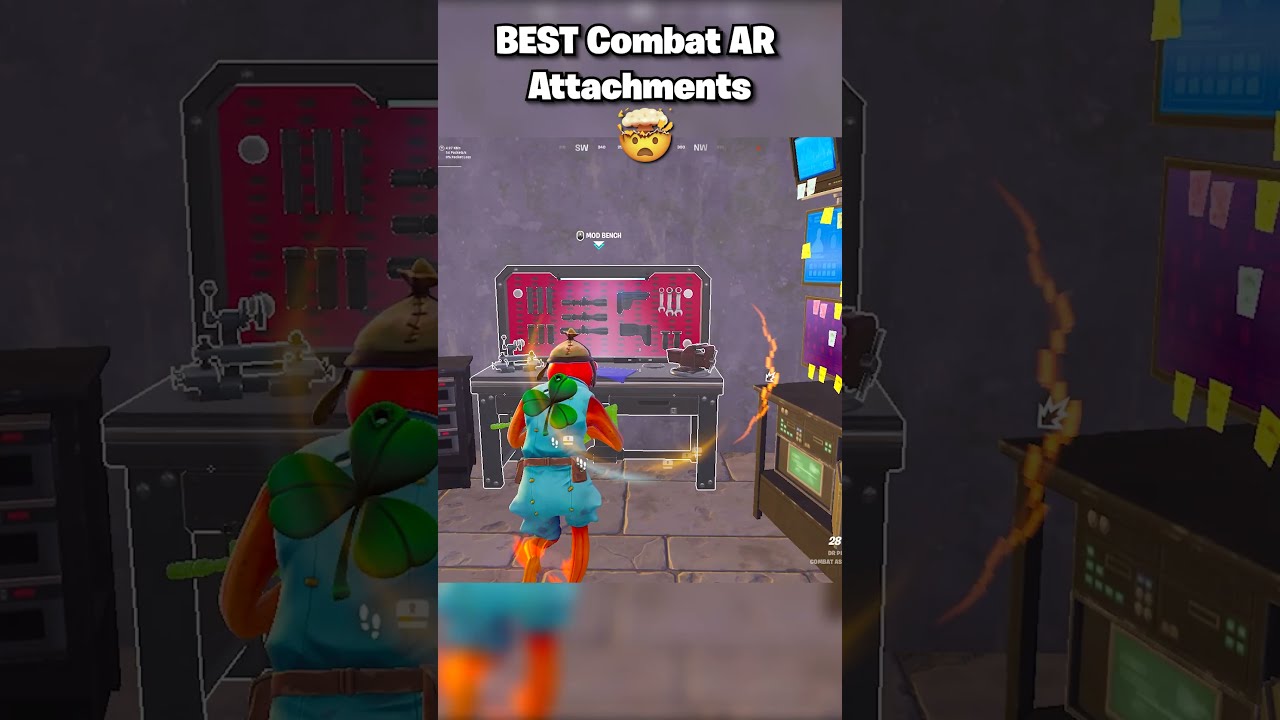BEST Combat AR Attachments Shorts Fortnite