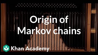 Origin of Markov chains | Journey into information theory | Computer Science | Khan Academy screenshot 4