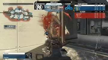 Massive Team EnVyUs Hardpoint Comeback vs Cloud9 - CWL Global Pro League - Stage 2 - Group Green