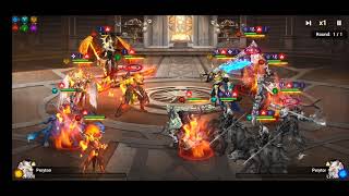 Destiny Summoner - New hero Lamia fire team showcase screenshot 4