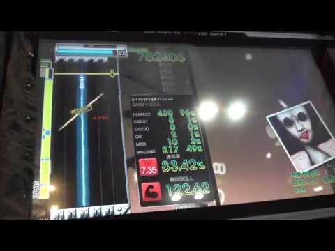 『GITADORA OverDrive GuitarFreaks』 魚氷に上り　耀よひて （あさき） （EXTREME BASS 7.35）