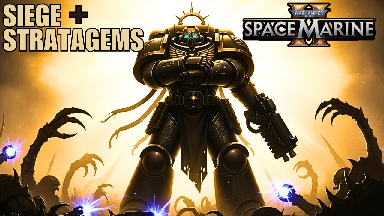 Patch 12.1 Build Testing!! Strats & Siege!! Space Marine 2 Techmarine Assault build Gameplay
