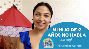 ¿Debo preocuparme si mi hijo de 2 años no habla?