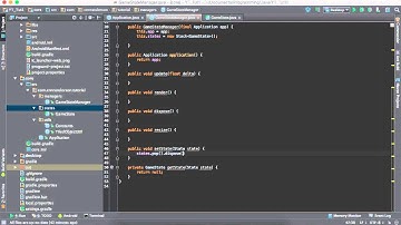 LibGDX - GameStates - Creating The GameStateManager (Part 1)