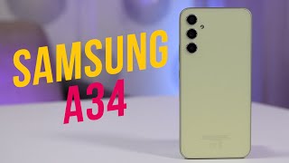 Обзор Samsung Galaxy A34