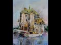 Пишем картину маслом. Мастер-класс по живописи. Пишем морской пейзаж. Урок по рисованию.