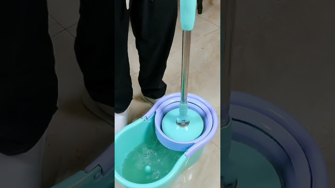 Чистящая швабра с центрифугой 