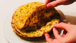 Kabak Ve Patates Varsa Mutlaka Dene❗️ Bu Tarif Alışkanlık Yapacak😉 Sebzeli Krep Tarifi😋