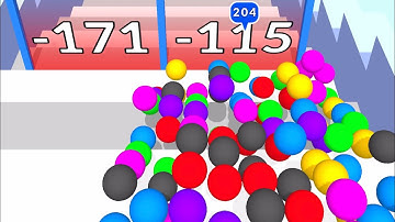 BALLS ON STAIRS 🔵🟡- All Levels Gameplay Walkthrough Android, iOS v.39