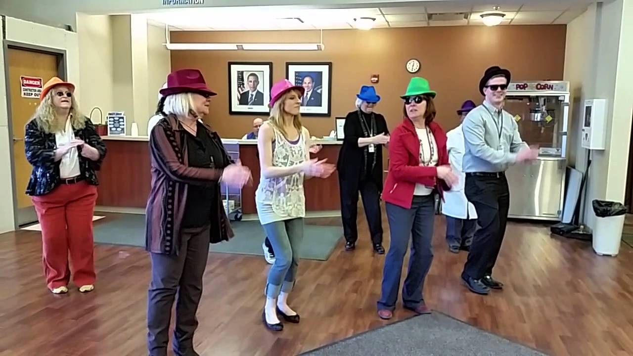 Des Moines, IA VA Hospital dancers - YouTube