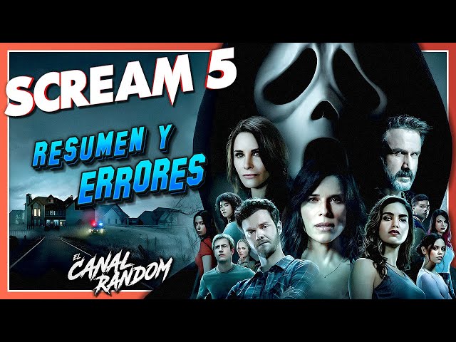 SCREAM 5 | ERRORES de Películas | SCREAM 2022 Resumen