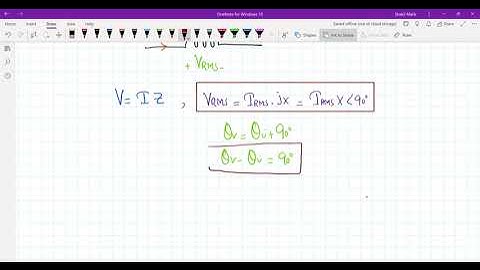 Lec-13b: Real and Reactive Power of Elements R, L & C