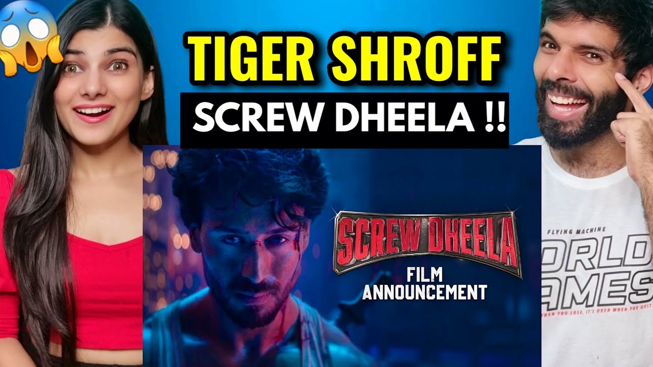SCREW DHEELA | Film Announcement | Tiger Shroff | Shashank Khaitan | Karan Johar | Reaction !!