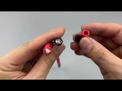 Black And Red Automotive Wire
