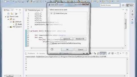 Ordenação Bubble Sort em Java - DETALHADO
