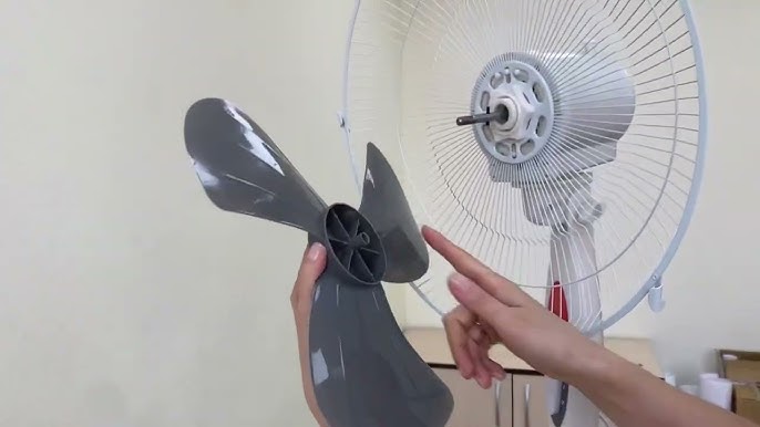 SilverCrest Lidl desk fan 30cm tischventilator STV 30 A1 unboxing  wentylator biurkowy - YouTube