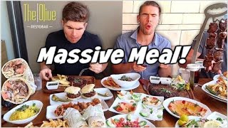 Today we eat delicious mediterranean food menu challenge/ review at a
great restaurant called the olive in downey california! instagram:
instagram.com/modelv...