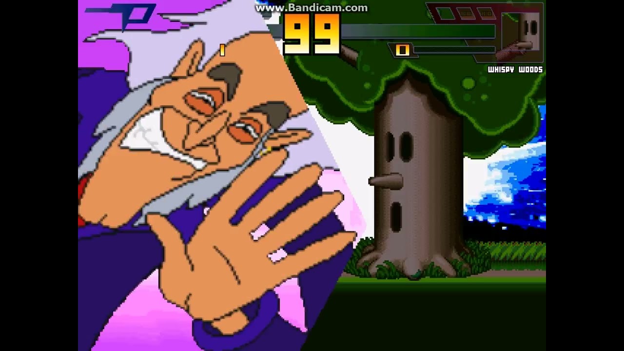 MUGEN battle #7966: I.M Meen & Nim Woo vs IWBTG Bosses