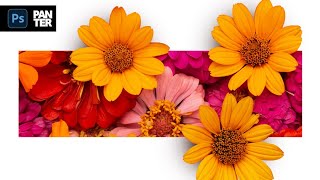 Flower Composition in Photoshop screenshot 5