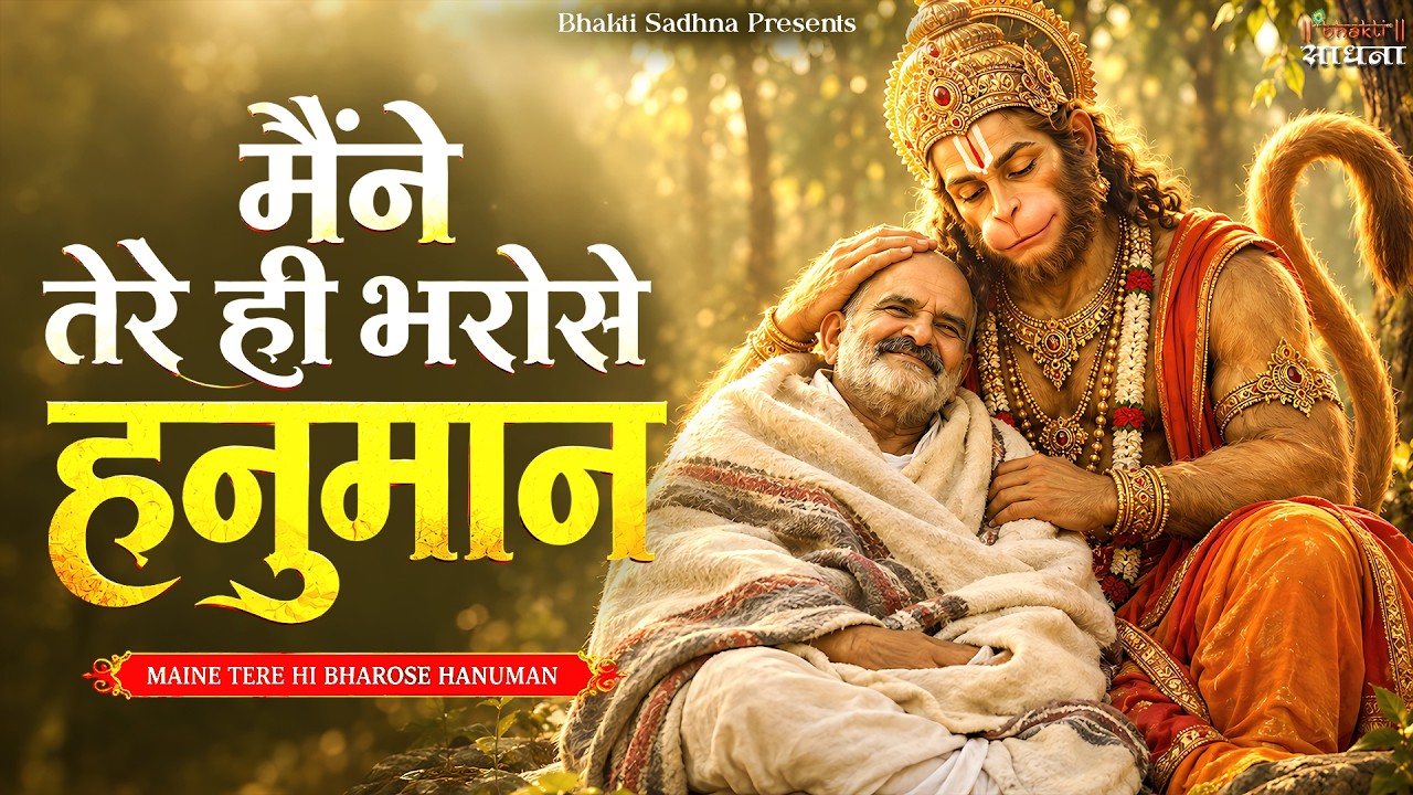 Maine Tere Hi Bharose Hanuman - Hanuman Ansh | Neem Karoli Baba मैंने तेरे ही भरोसे