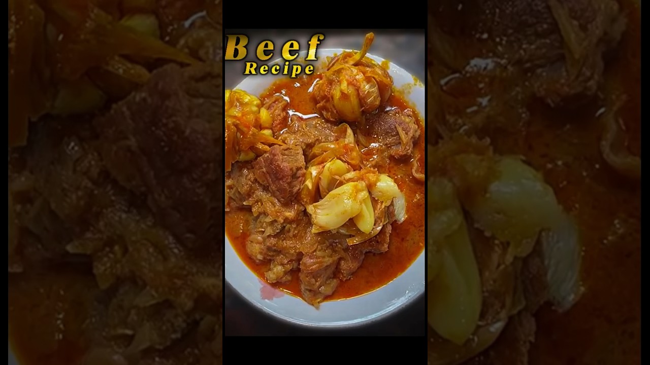 Beef recipe 