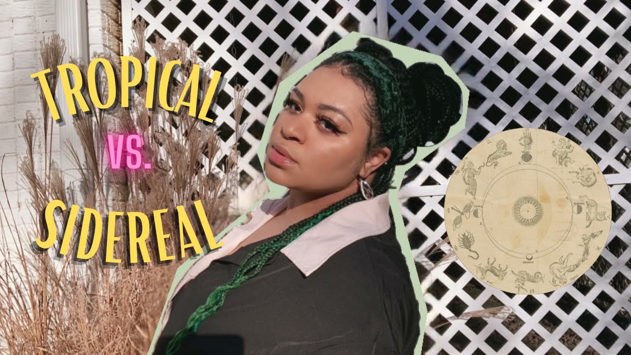 switching from tropical to sidereal YouTube