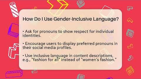 How Do I Use Gender-Inclusive Language? - Everyday-Networking