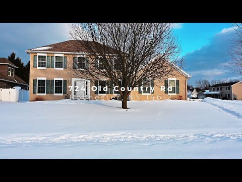 724 Old Country Rd, Rochester, NY home video tour
