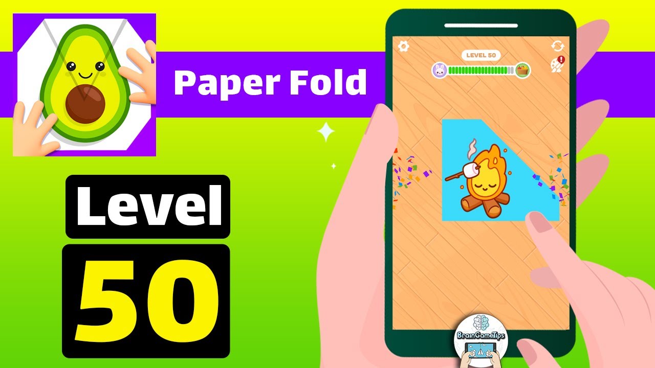 Paper Fold - Level 50 Answer
