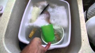 electricity free dishwasher