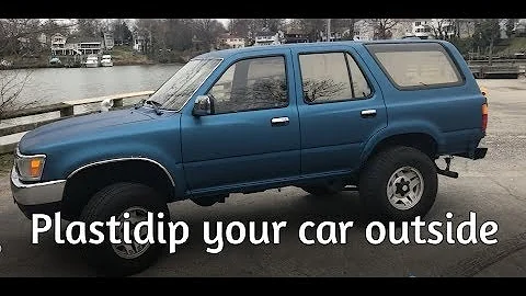 How long does Plasti Dip last outside?